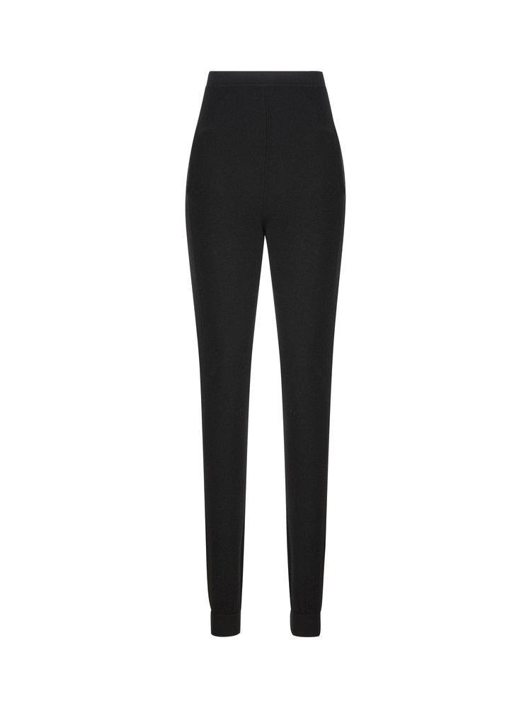 Elastic Waist Sweatpants In Black Product Image