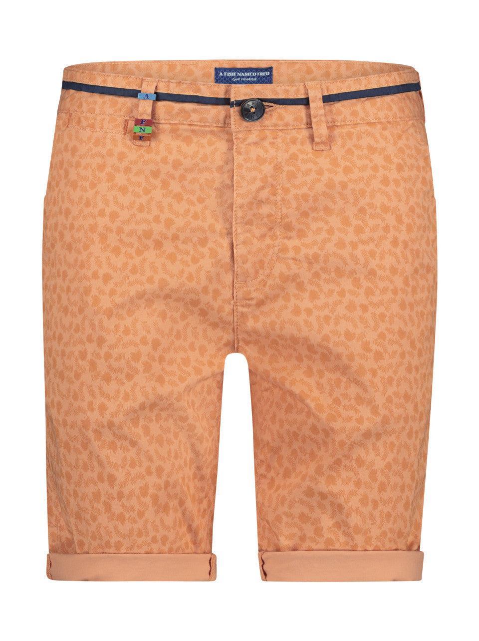 A Fish Named Fred Bermuda Mini Leafs shorts Product Image