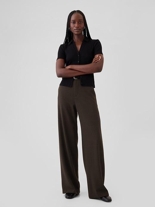 365 High Rise Brushed Twill Trousers product image