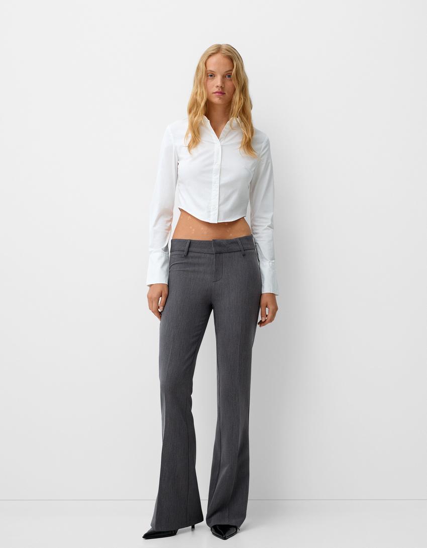 Tailored flared pants Product Image