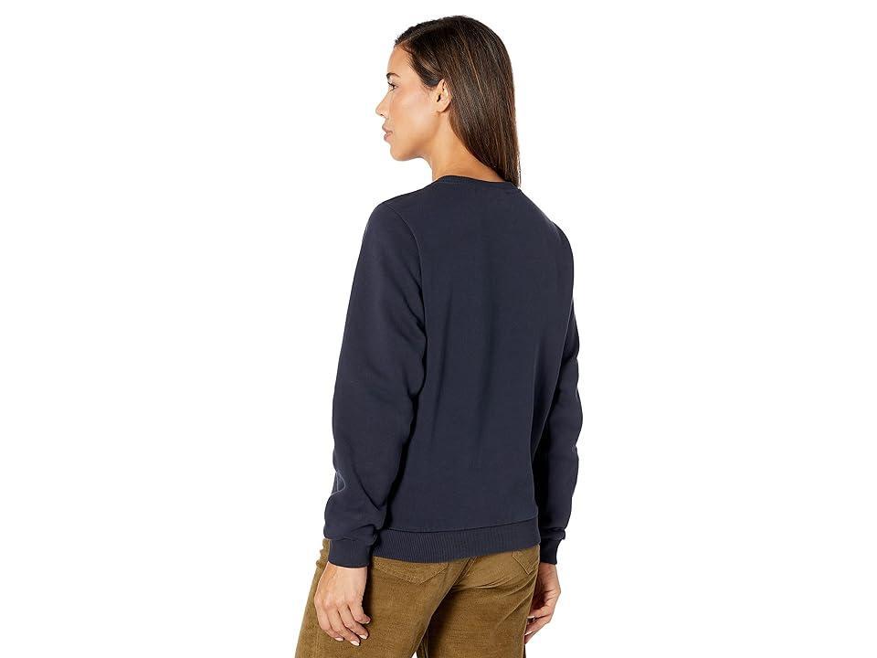 Fjallraven Fjallraven Logo Sweater (Dark ) Women's Clothing Product Image