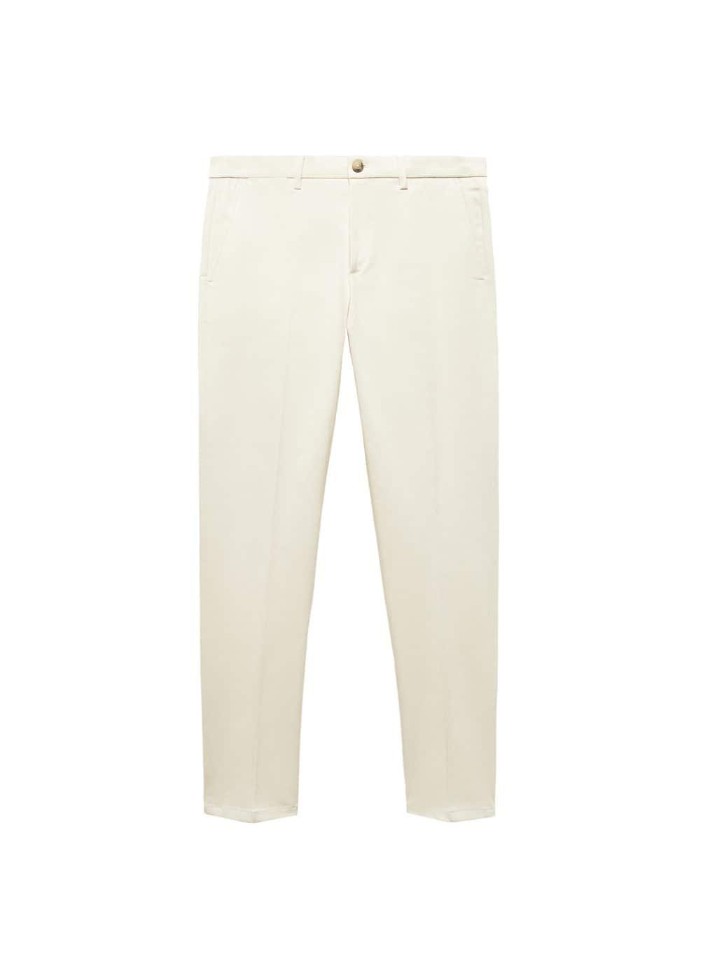 MANGO MAN - Slim fit chino trousers off whiteMen Product Image