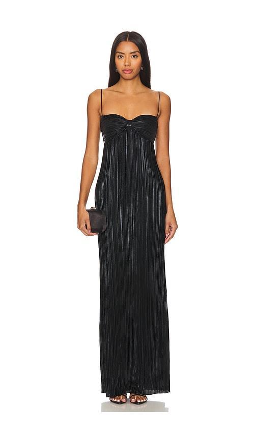 Lovers and Friends Mya Gown in Black Product Image