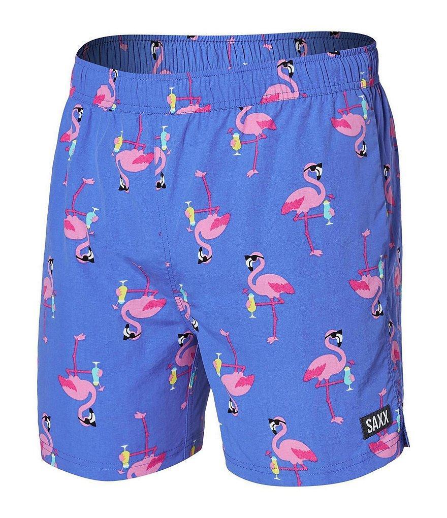 SAXX Retro-Inspired Two-In-One 5#double; Inseam Swim Shorts Product Image