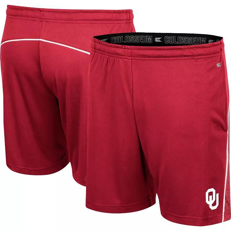 Mens Colosseum Crimson Oklahoma Sooners Laws of Physics Shorts Product Image