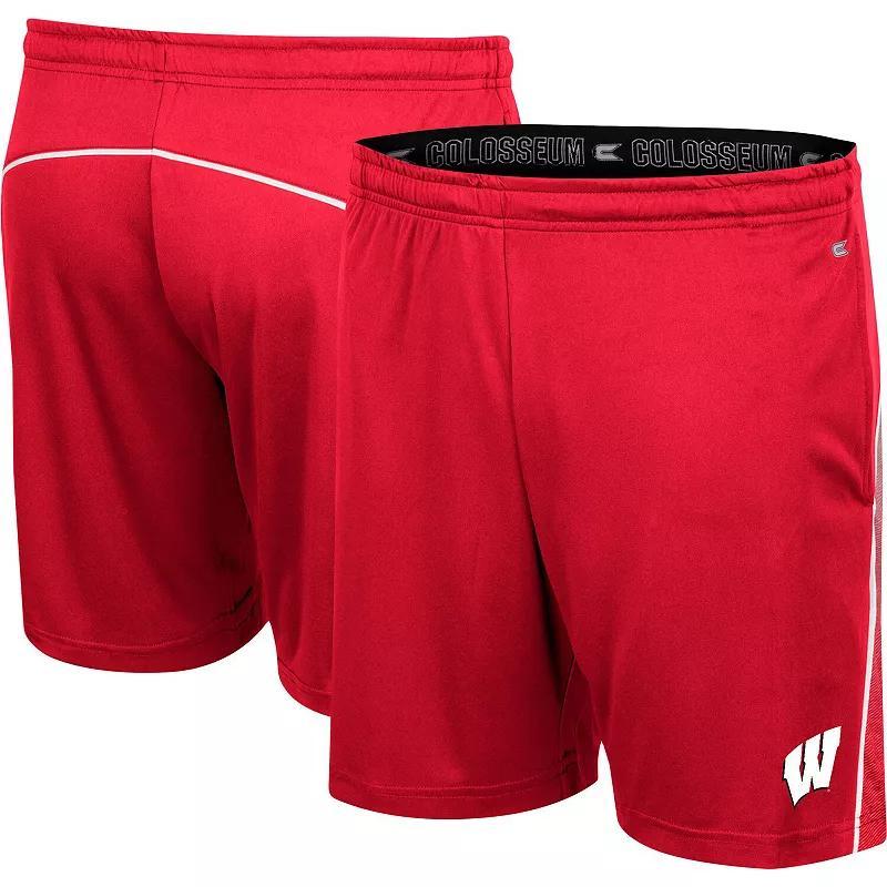 Mens Colosseum Wisconsin Badgers Laws of Physics Shorts Product Image