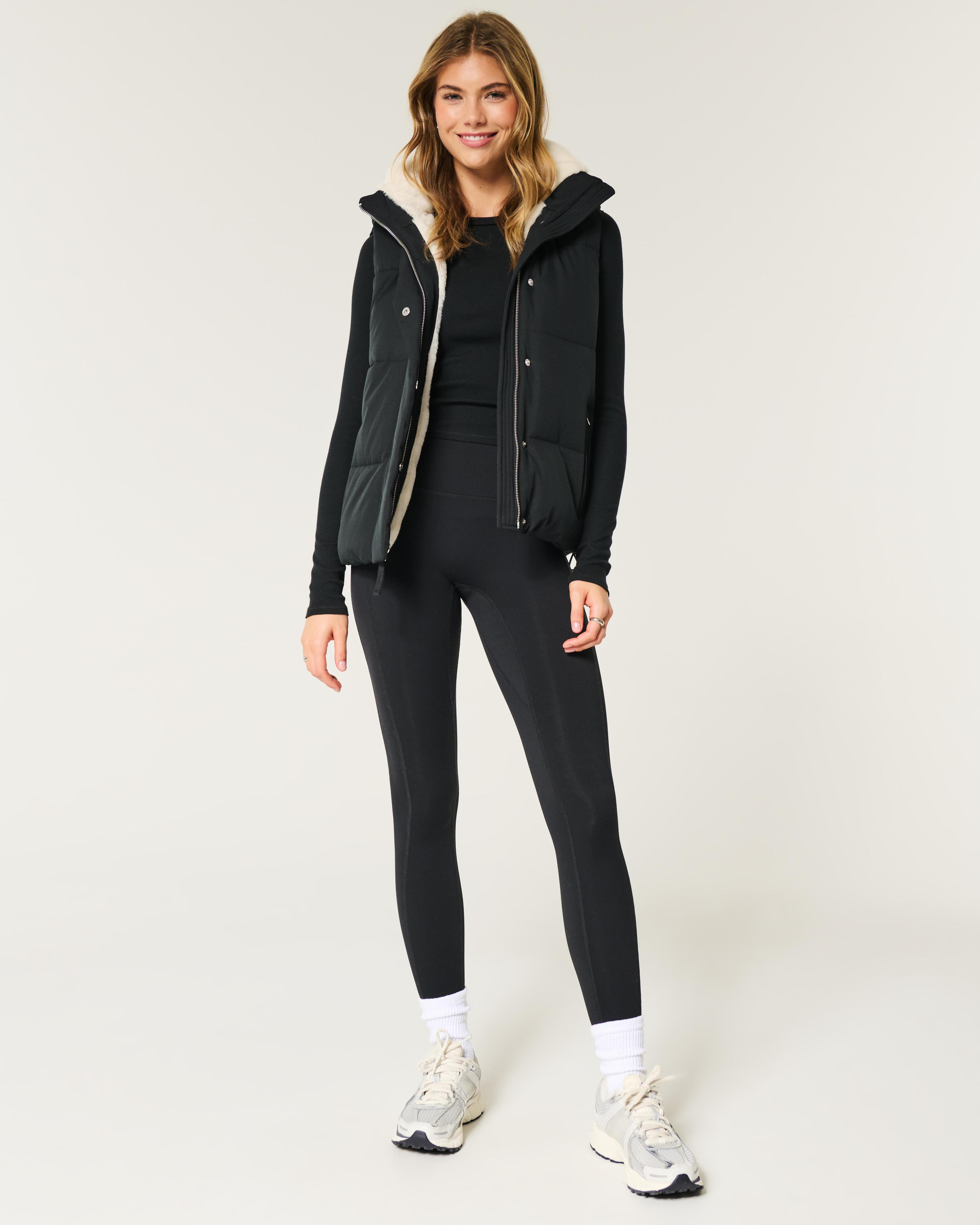 Faux Fur-Lined All-Weather Vest Product Image