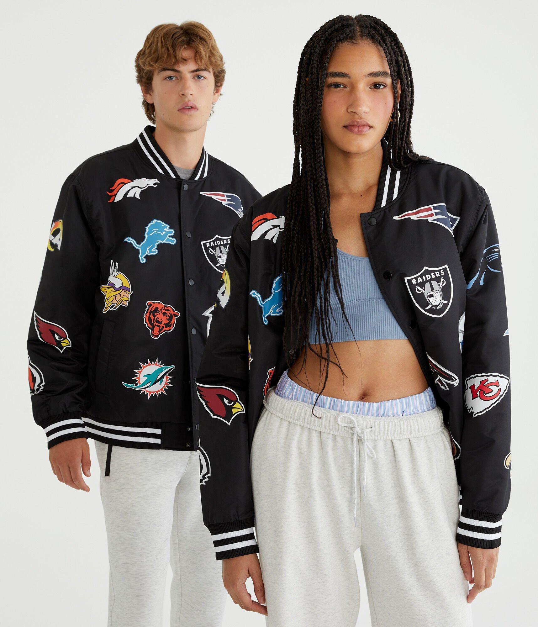 NFL Team Logos Bomber Jacket Product Image