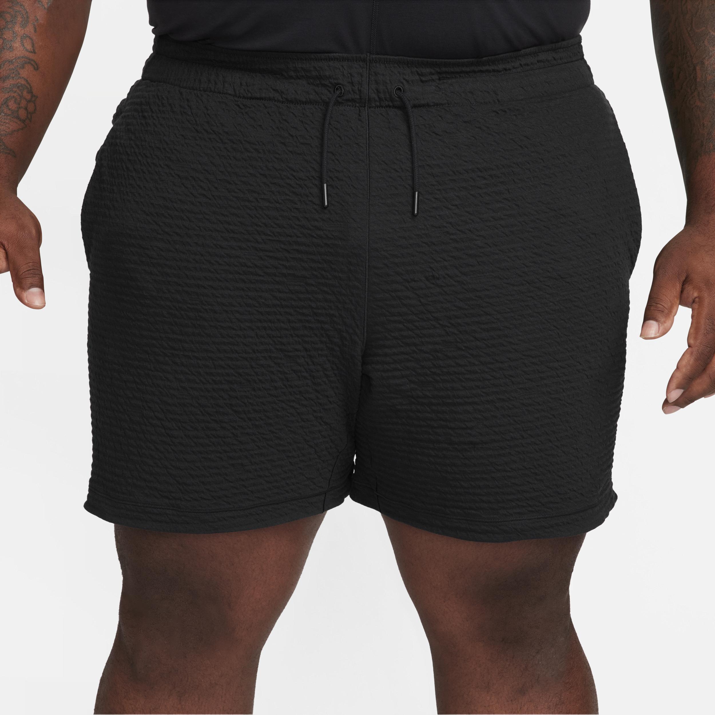 Mens Nike Yoga Textured Dri-FIT 7 Unlined Shorts Product Image