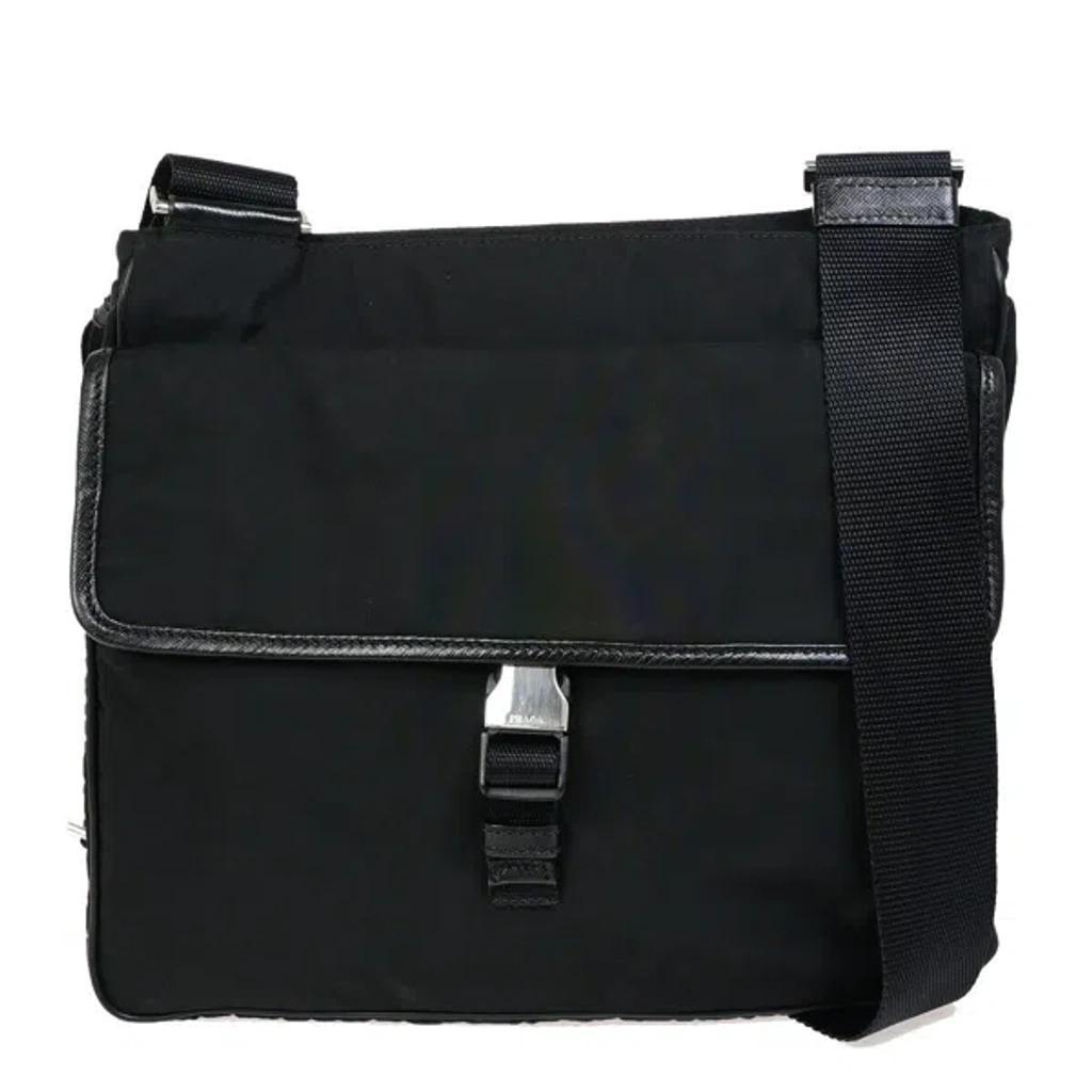 Tessuto Black Synthetic Shoulder Bag () Product Image