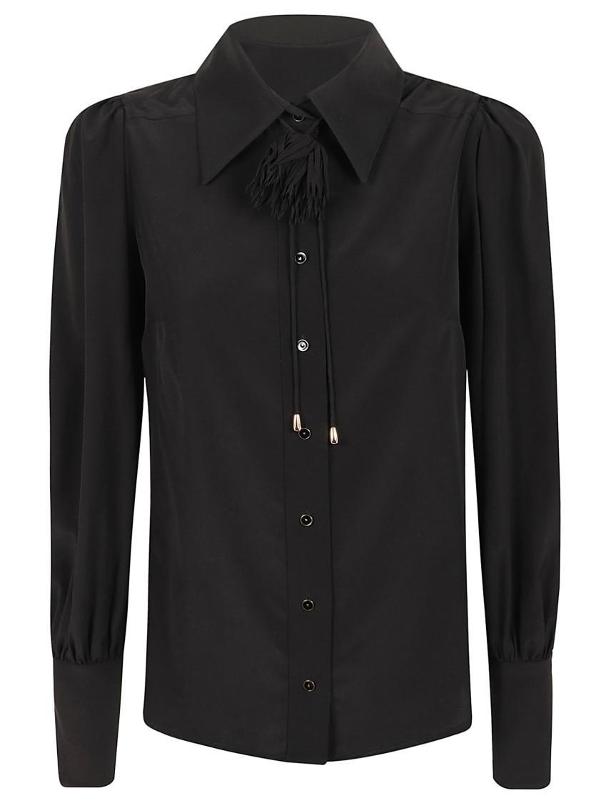 ZIMMERMANN Blouson Shirt In Black Product Image