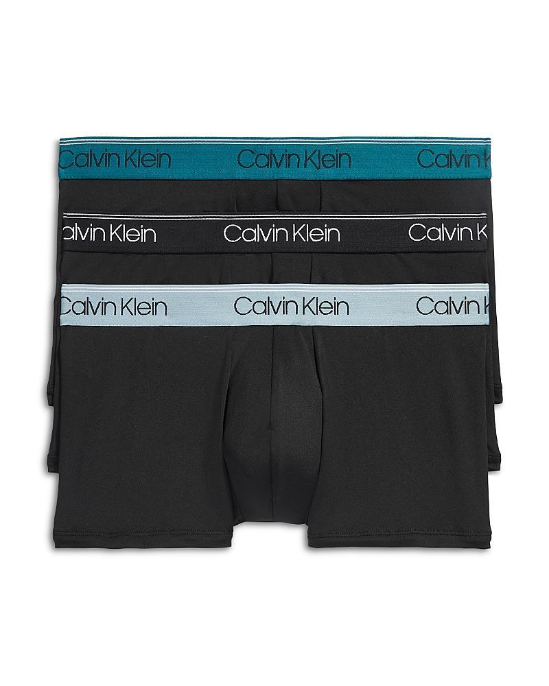 Calvin Klein 3-Pack Low Rise Microfiber Stretch Trunks Product Image