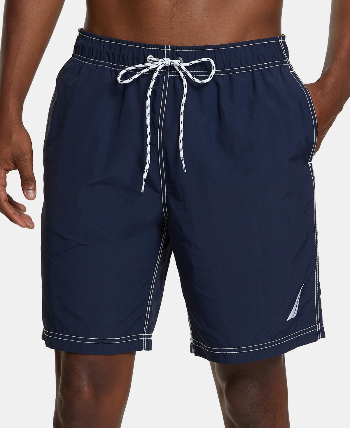 Nautica Mens Quick Dry Nylon 8 Swim Trunks Product Image