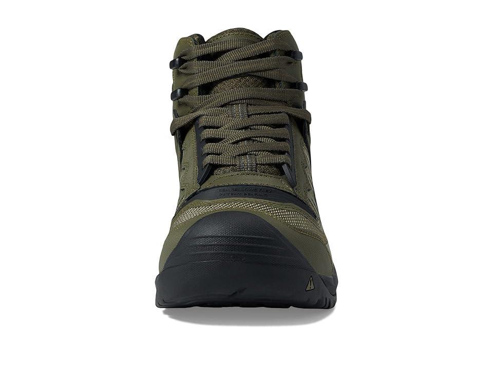 KEEN Utility Reno Mid KBF WP Soft Toe (Dark Olive/Black) Men's Shoes Product Image