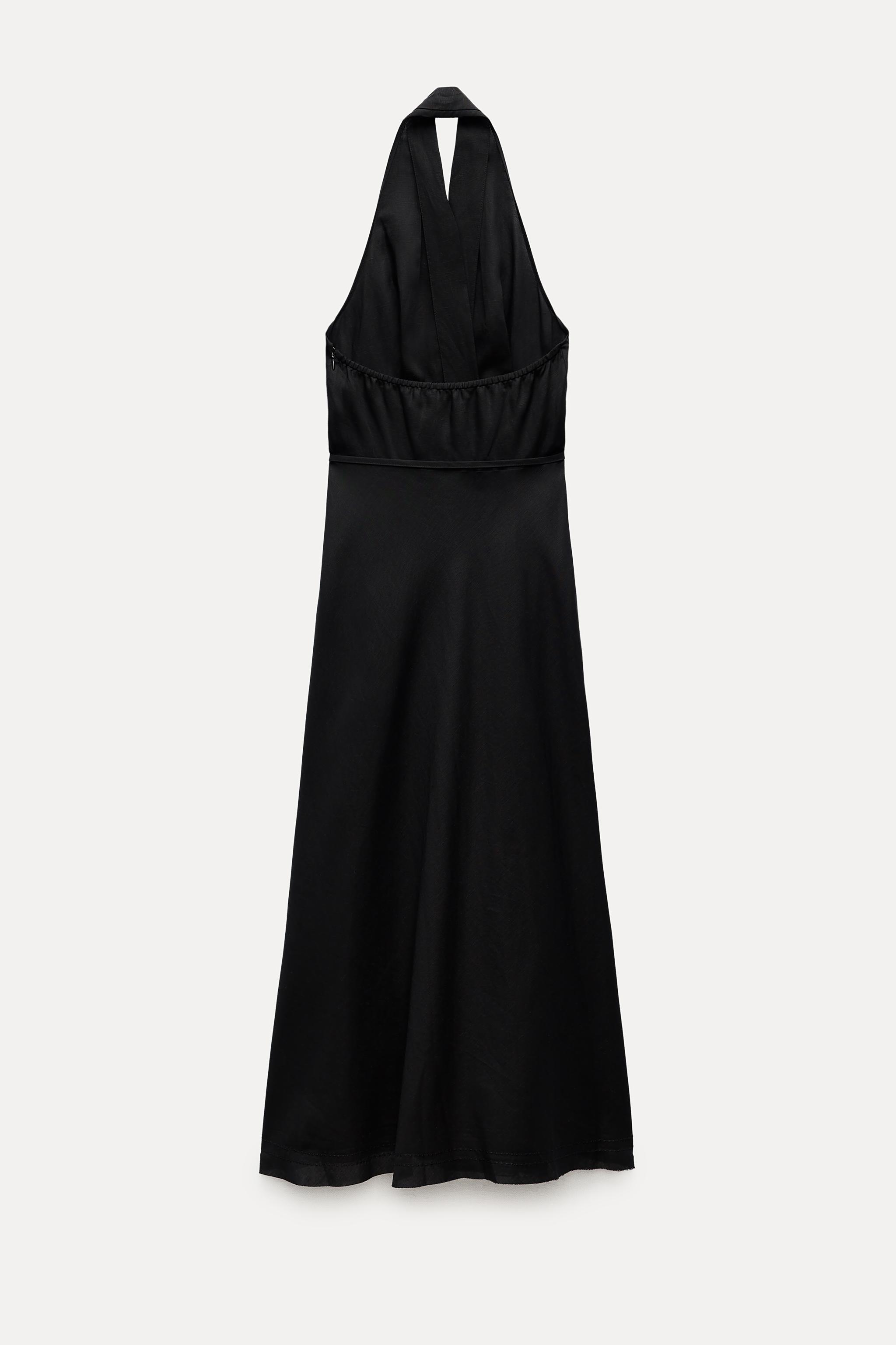 ZW COLLECTION MIDI HALTER DRESS Product Image