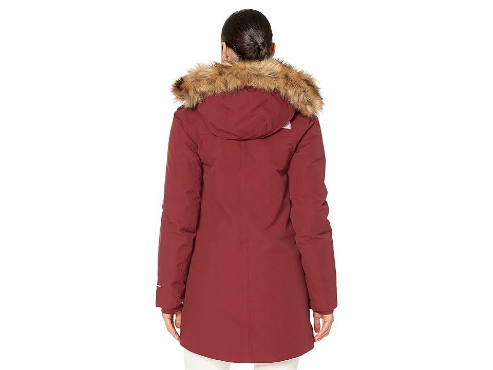 The North Face New Outerboroughs Parka (Cordovan) Women's Clothing Product Image