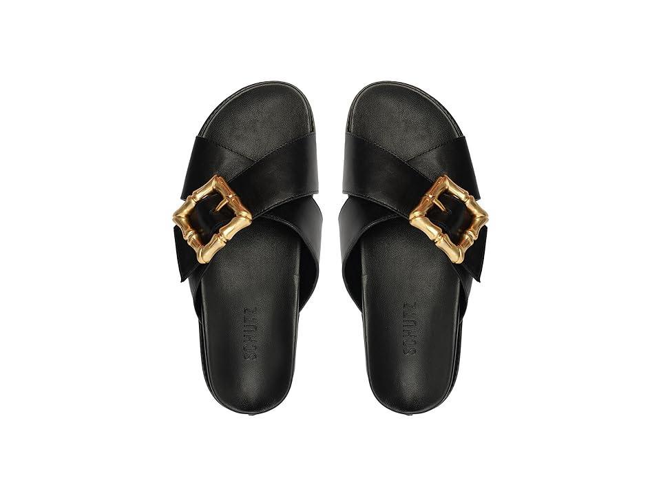 Schutz Enola Crossed Women's Sandals Product Image