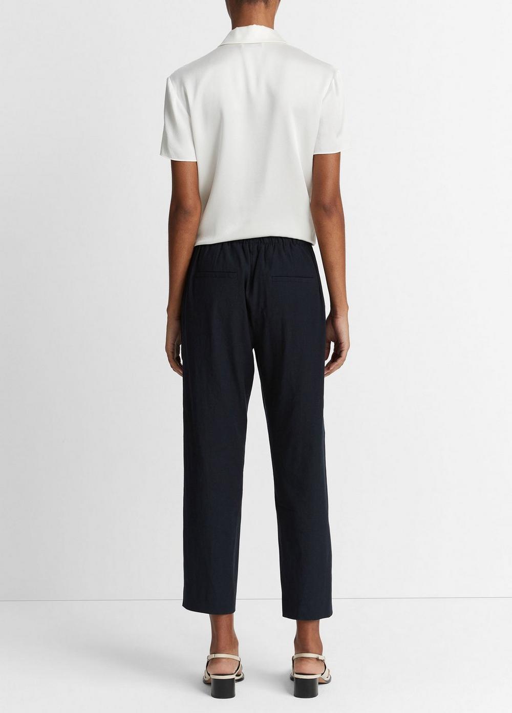 Mid-Rise Tapered Pull-On Pant Product Image