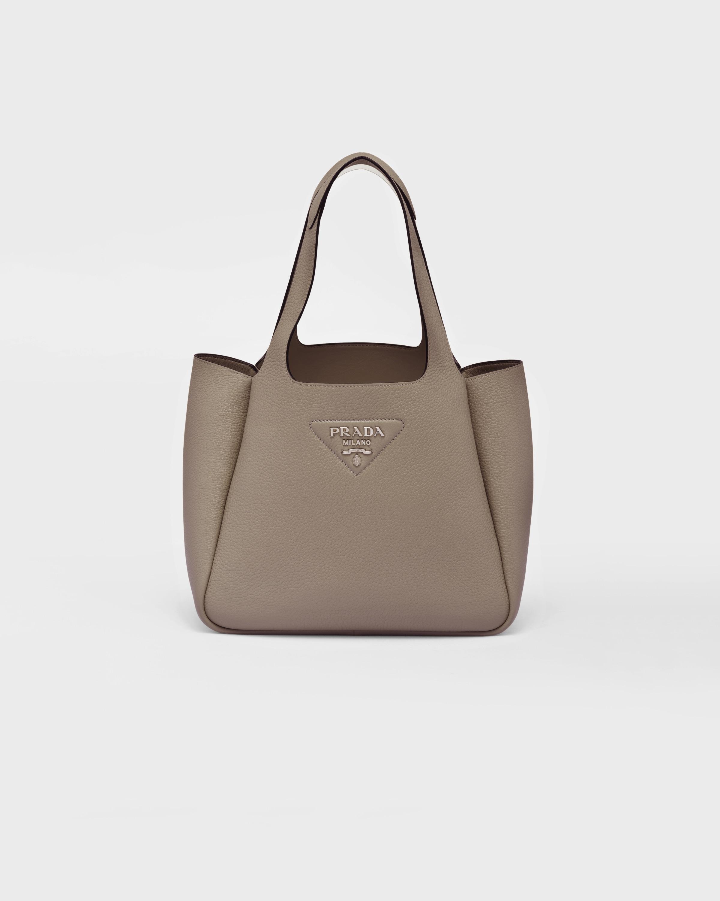 Medium leather tote Product Image