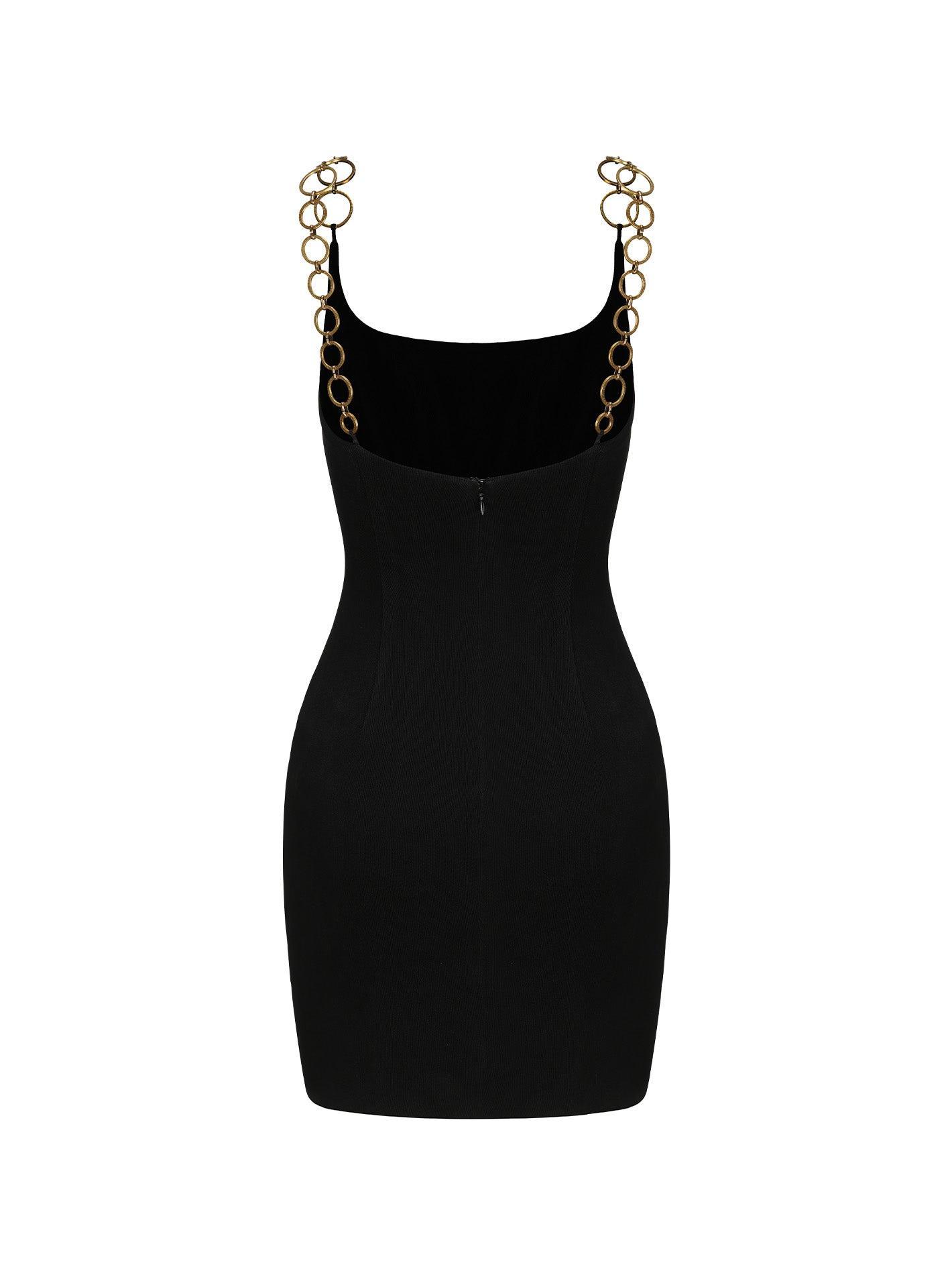 Paloma Dress (Black) Product Image