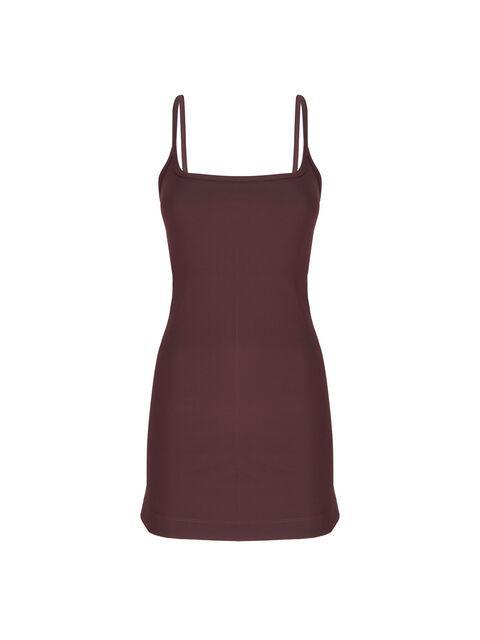 Dark brown mini dress Product Image