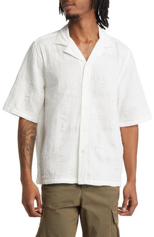 Officine Gnrale Eren Oversize Bandana Texture Short Sleeve Camp Shirt Product Image