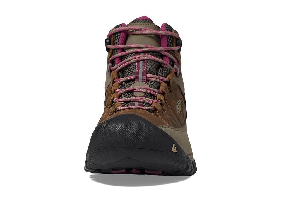 KEEN Targhee III Mid Waterproof (Weiss/Boysenberry) Women's Shoes Product Image