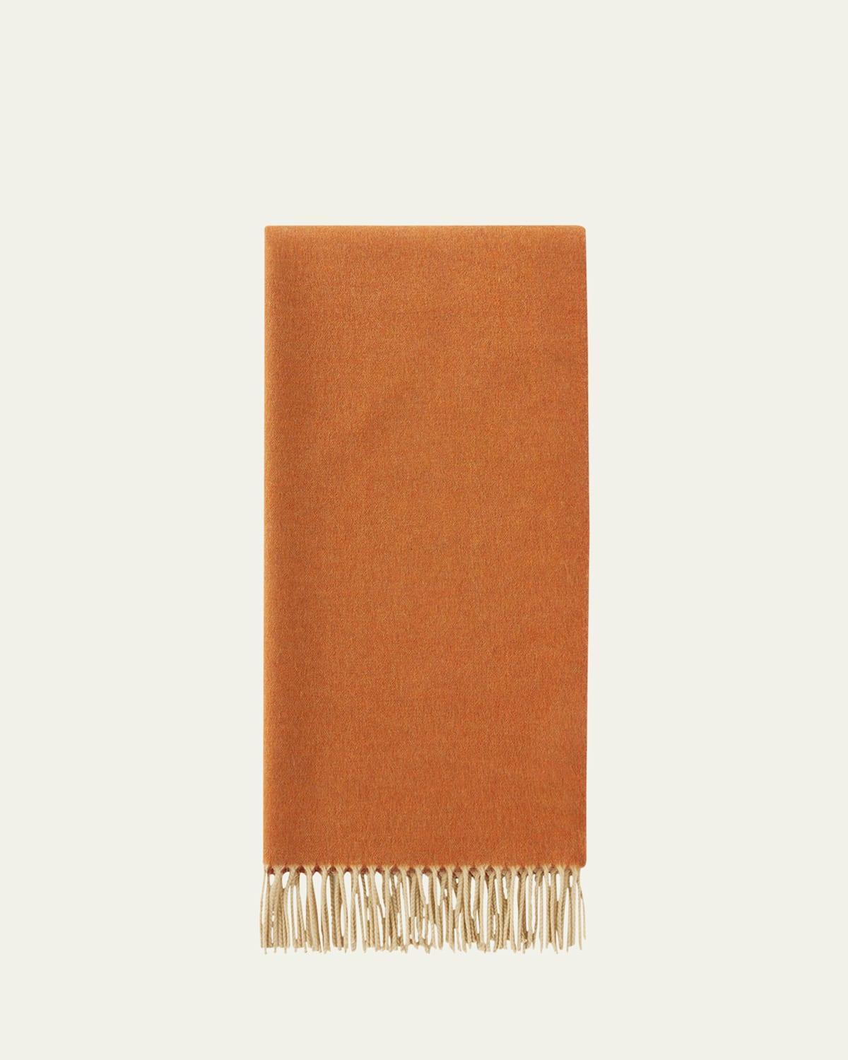 Womens Two-Tone Cashmere Scarf Product Image