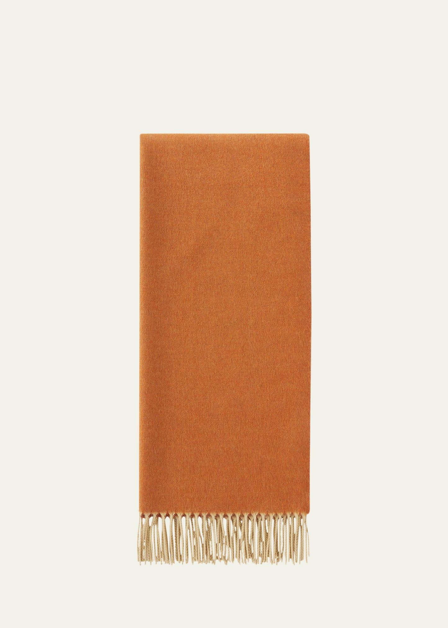 Womens Two-Tone Cashmere Scarf Product Image