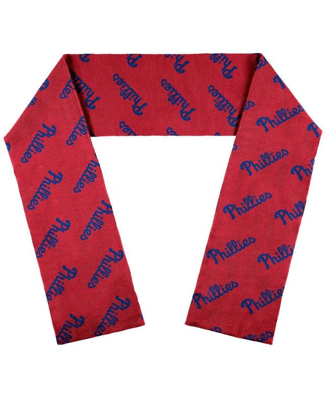 Womens Wear by Erin Andrews Philadelphia Phillies Team Wordmark Scarf Product Image