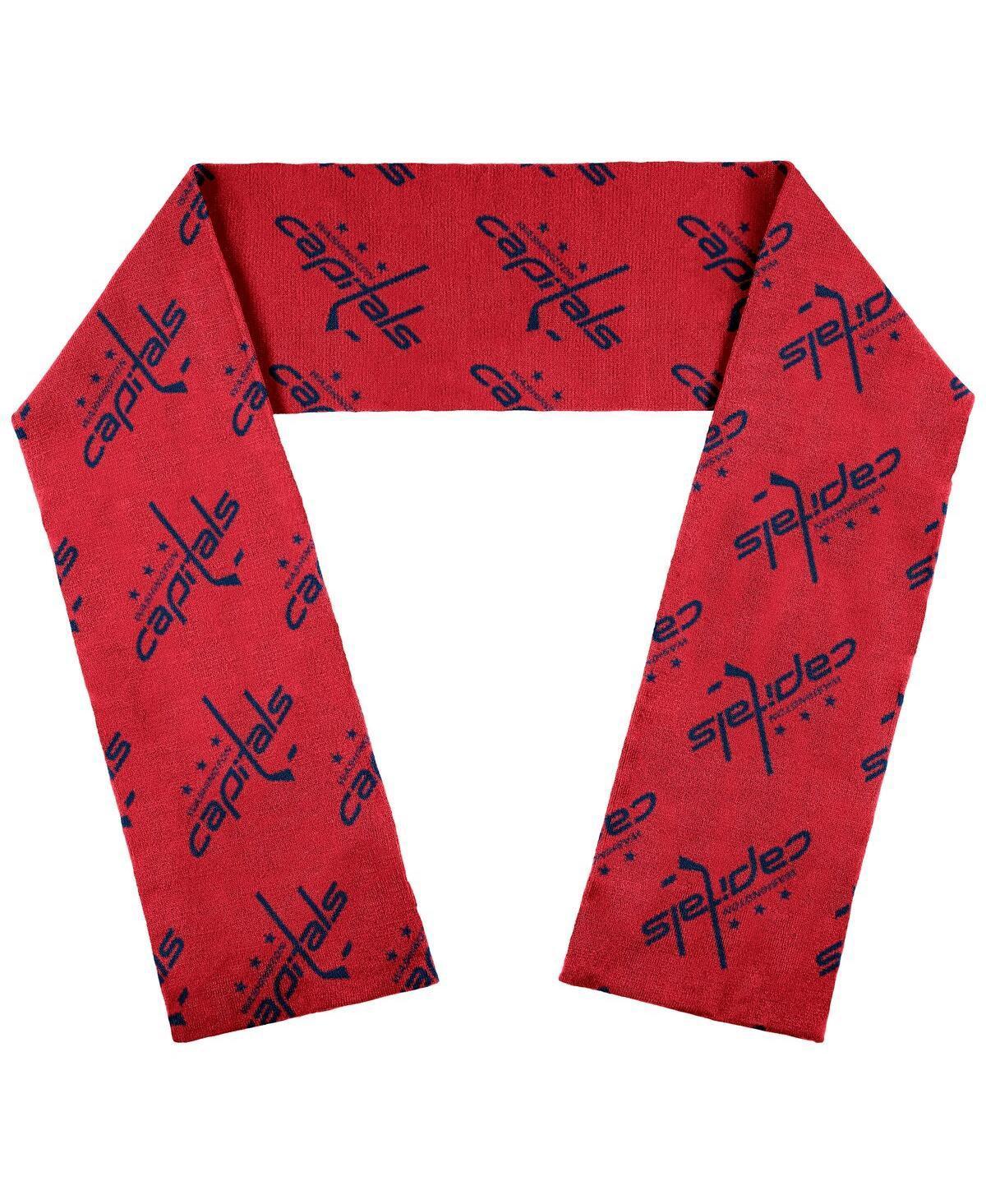 Womens Wear by Erin Andrews Washington Capitals Team Wordmark Scarf Product Image