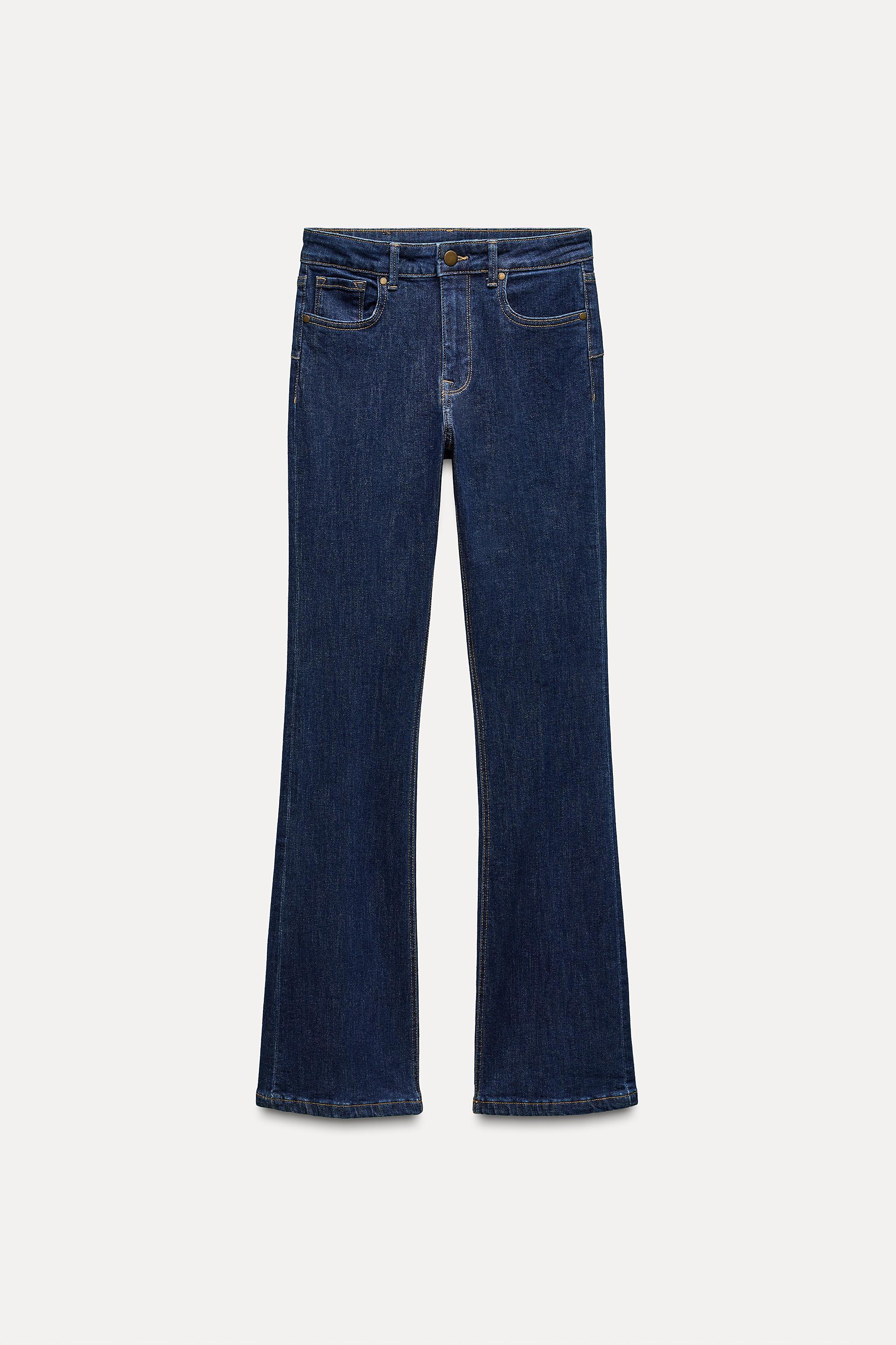 LOW RISE CONTOUR BOOTCUT JEANS ZW COLLECTION Product Image