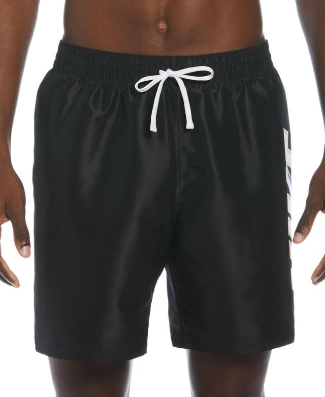 Nike Mens Big Block Logo Volley 7 Swim Trunks Product Image