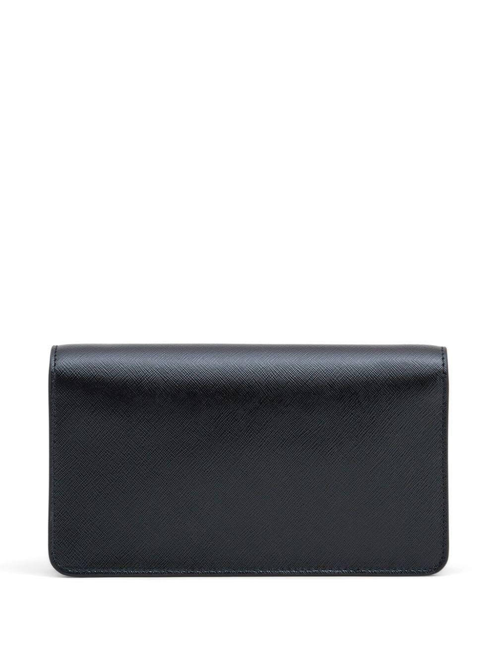 MARC JACOBS The Longshot Chain Wallet In Nero Product Image