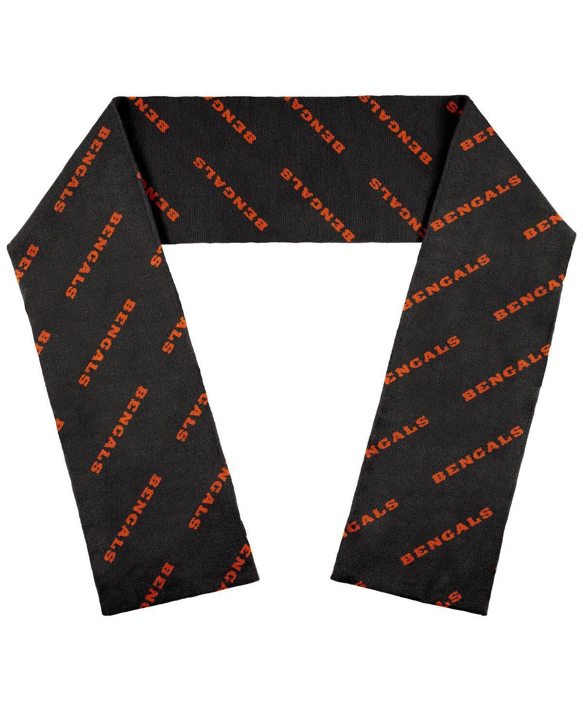 Womens Wear by Erin Andrews Cincinnati Bengals Team Wordmark Scarf Product Image