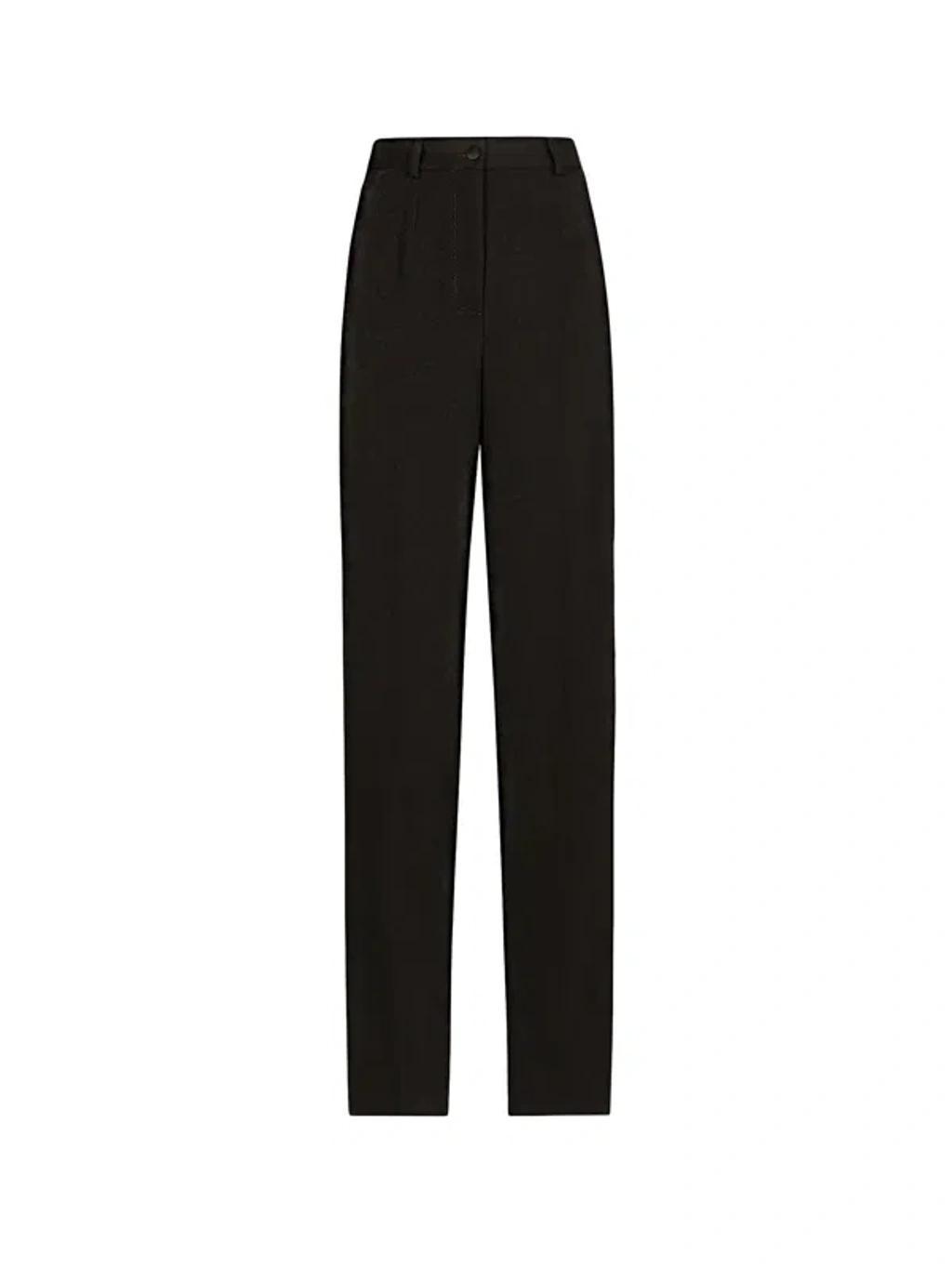 DOLCE & GABBANA Trouser In Black Product Image