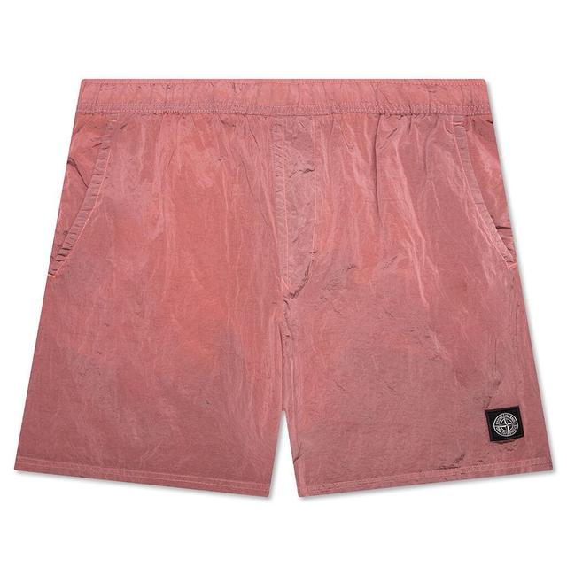 Nylon Metal Shorts - Pink Male Product Image