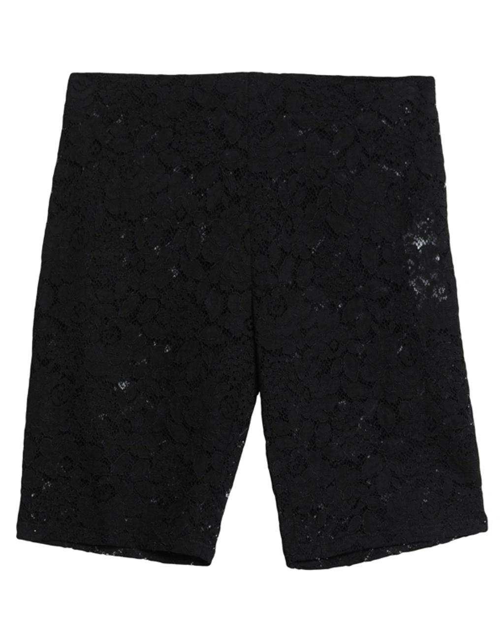 STELLA MCCARTNEY Woman Shorts & Bermuda Shorts Black Size 4-6 Cotton, Polyamide, Elastane Product Image