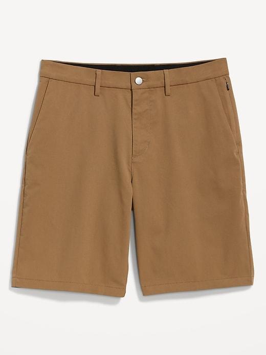 Slim Built-In Flex Chino Shorts -- 9-inch inseam Product Image