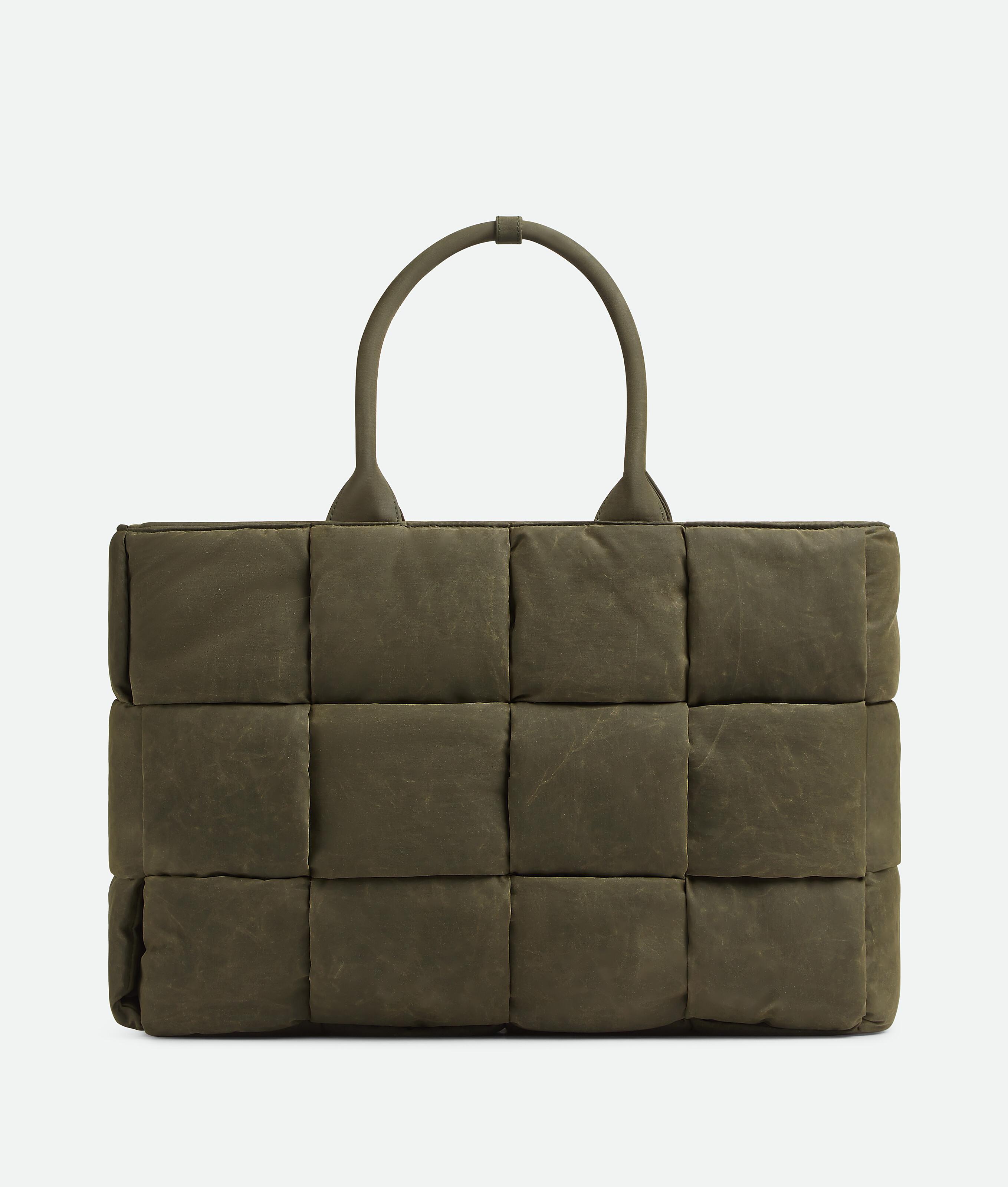 Men's Large Arco Padded Tote Bag in Olive Product Image