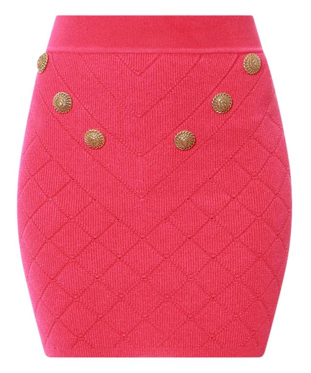 Mini Skirt In Pink Product Image