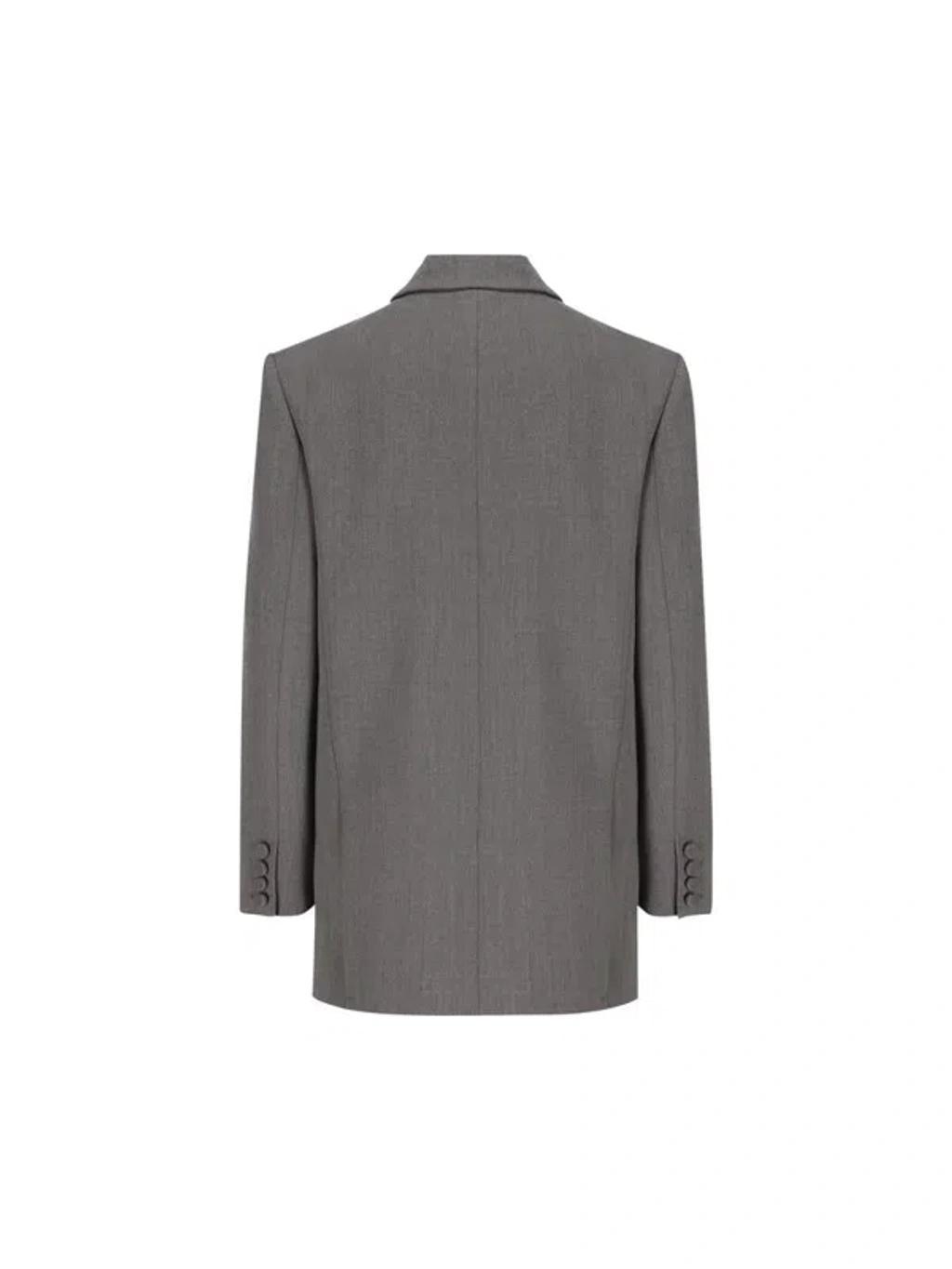 VALENTINO Garavani Jackets In Medium Gray Mel. Product Image