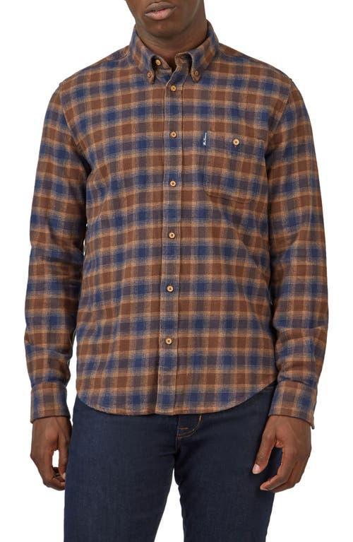 Ben Sherman Mens Brushed Ombre Check Shirt Product Image