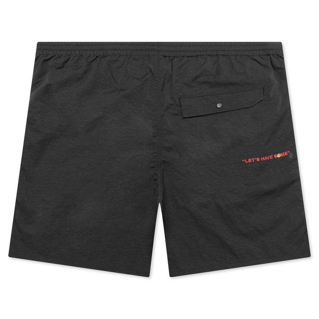 Peace Shorts - Black Male Product Image