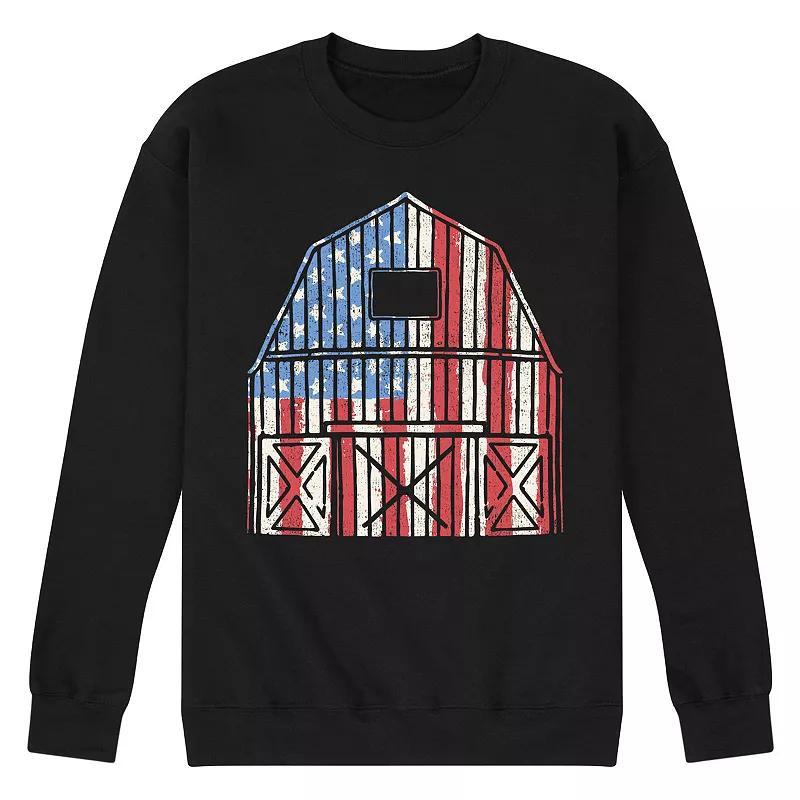 Mens USA Barn Fleece Sweatshirt Product Image