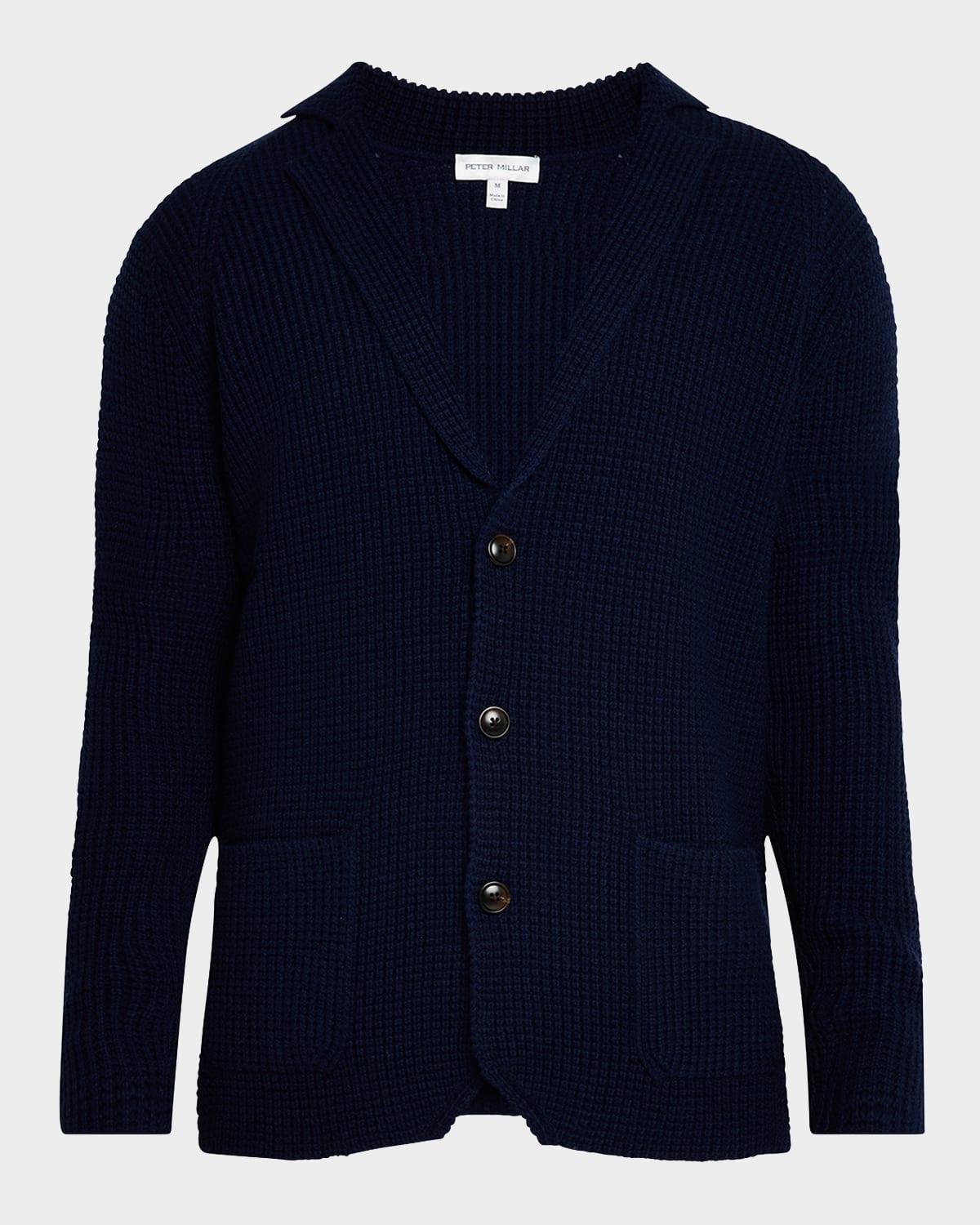 Men's Birch Wool and Cashmere Sweater Blazer Product Image