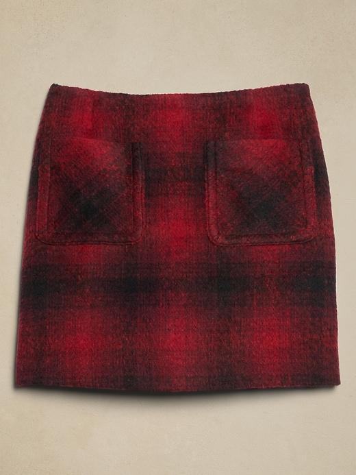 Plaid Mini Skirt Product Image