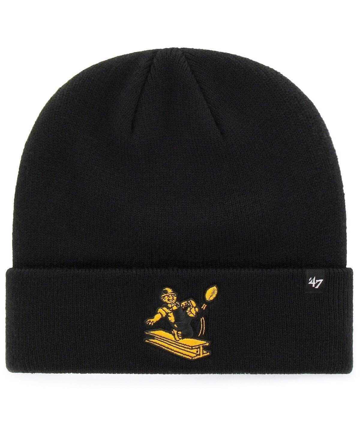 Mens 47 Pittsburgh Steelers Legacy Cuffed Knit Hat Product Image