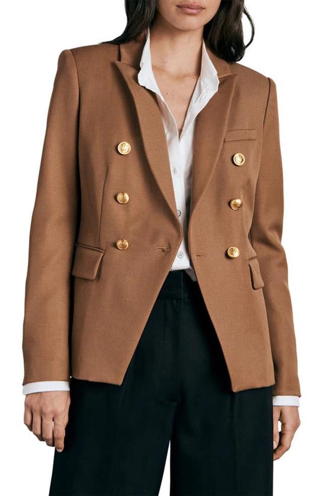 Preston Blazer In Dark Tan Product Image