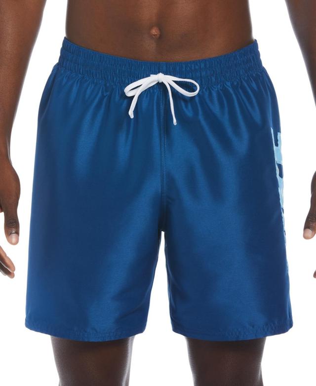 Nike Mens Big Block Logo Volley 7 Swim Trunks Product Image